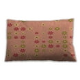 thumbnail image 1 of Ahgly Company Patterned Outdoor Rectangular Bright Orange Lumbar Throw Pillow, 13 inch by 19 inch, 1 of 5