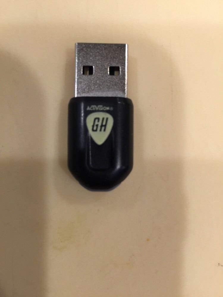 down I want site Genuine Sony Playstation 3 Guitar Hero LIVE Guitar USB DONGLE wireless receiver  adapter (Used) - Walmart.com