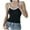Black, variant on XFLWAM Sleeveless Tops for Women Summer Spaghetti Straps Crop Tank Top Ribbed Knit T Shirts Slim Fit Camisole Fashion