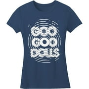 Goo Goo Dolls Circle Lines Girls Jr Soft tee X-Large Navy