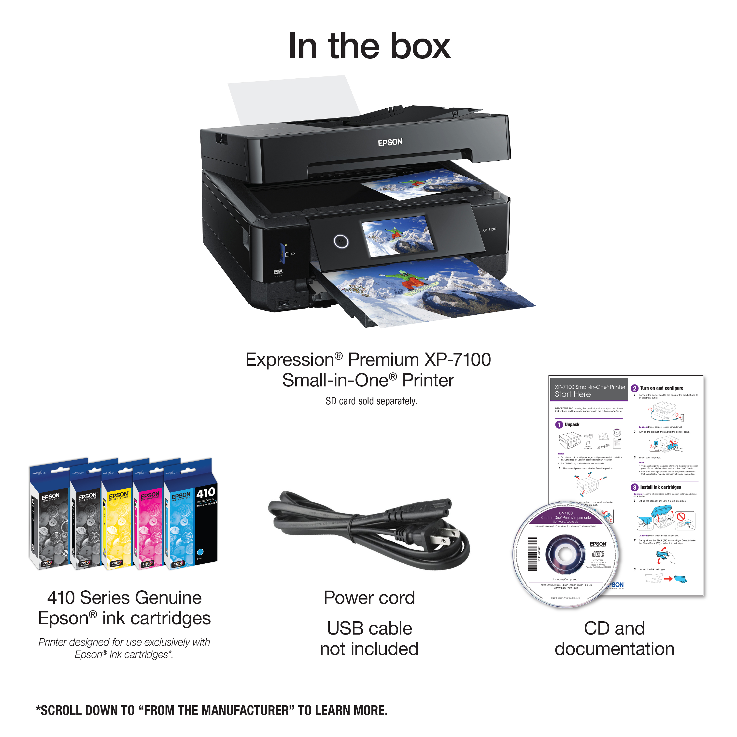 Epson Expression Premium XP-7100 Wireless All-in-One Printer photo 3