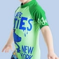 thumbnail image 5 of Gelikeya Kids Bathing Suits Boys Size 7-8 UPF 50+ Swim Shirt and Bathing Suit Swim Trunks Short/Long Sleeve Boy Bathing Suit (Child, Z08 Green, 7-8 Years), 5 of 8