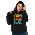 thumbnail image 4 of Vintage Distressed Born in the 90s Hoodie Sweatshirt Women Men Brisco Brands X, 4 of 6
