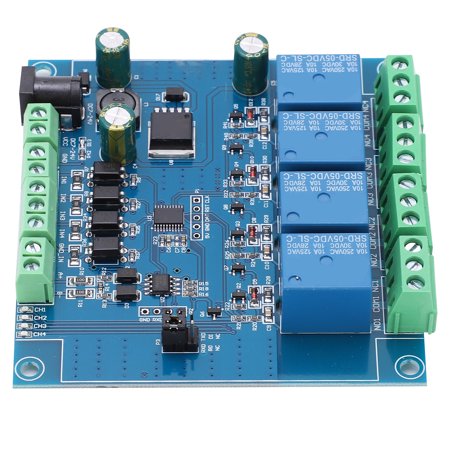 Electronics Circuit Control Module Circuit Control Module Relay Module 4 Channel Switch Input And Output ...