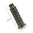 thumbnail image 4 of unbranded De Torre De Pisa Decorativo En Aleación Marrón Para Y, 4 of 5