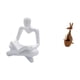 thumbnail image 5 of Figura abstracta,Estatuas abstractas para decorar el hogar,Figura humana decorativa para oficina,coleccionable,estatua,Estatuas,figuras de animales,manualidades, 5 of 8