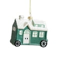 thumbnail image 2 of Pequeño colgante de Navidad, adorno colgante de Navidad, adorno de figura navideña, adorno para de Navidad para decoración de fiestas y patios Coche de la casa, 2 of 8