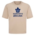 thumbnail image 2 of Men's Levelwear  Khaki Toronto Maple Leafs Team Surge Luxe Signature Knit T-Shirt, 2 of 3
