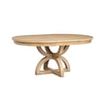 thumbnail image 3 of Magnussen Home Coventry Honey Maple Extendable 48" Round Dining Table, 3 of 16