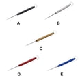 thumbnail image 4 of Wosthever 3 piezas de palillos de dientes, palitos de diseño, tenedor de fruta, llavero para acampar al aire libre, Mini reutilizable, ligero Kits de desorden para acampar Oro, 4 of 6