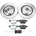 thumbnail image 3 of PowerStop Rear Z26 Street Warrior Carbon-Fiber Ceramic Brake Pad and Drilled and Slotted Rotor Kit Fits: AUDI VOLKSWAGEN Select Models K7084-26, 3 of 9