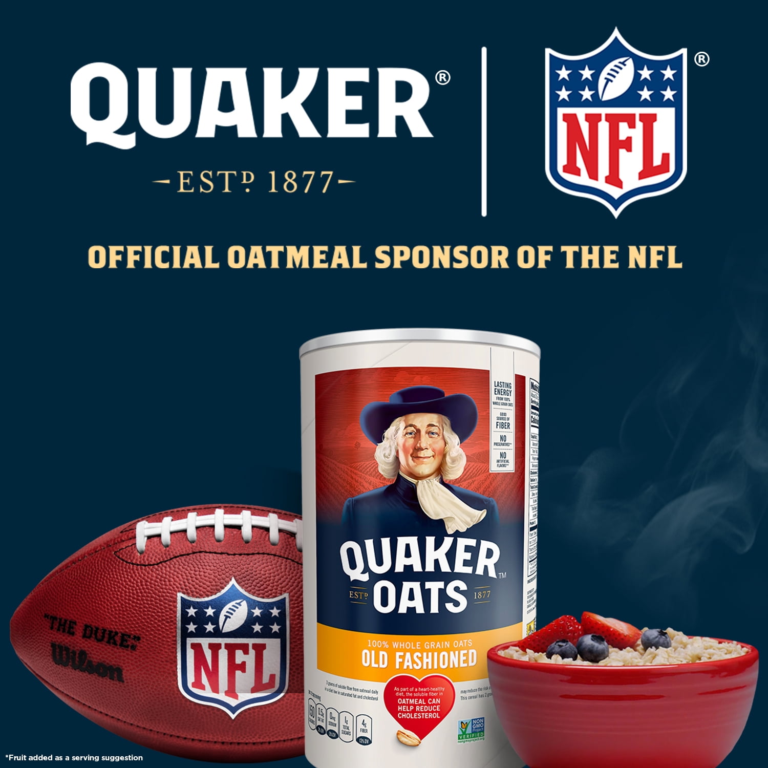 Quaker Instant Oatmeal Raisins & Spice 1.51 oz 10 Packets