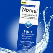 Nizoral 2-in-1 Anti-Dandruff Shampoo & Conditioner with 1% Ketoconazole, 14 fl oz