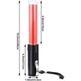 thumbnail image 2 of 2 Pcs Baguette de Signalisation LED 11 Pouces Lampe de Poche de Circulation Contrôle de Lumière LED Baguette de Signalisation Baton de Circulation pour Camping en Plein Air Randonnée, 2 of 7