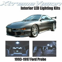 XtremeVision Interior LED for Ford Probe 1993-1997 7 Pieces Cool White Interior LED Kit Installation Tool