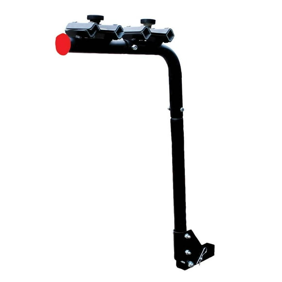 Husky Towing Support à Vélo 81147 2 Pouces Support d'Attelage Récepteur; Peut Contenir 4 Vélos; jusqu'à 120 Livres de Poids; Système de Berceau; Sans Verrou; Non Pliable; Noir Enduit de Poudre; Acier