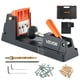 thumbnail image 1 of Kit de plantilla para agujeros ocultos VEVOR, ajustable de 1/2" a 1-1/2", sistema ligero de plantilla para agujeros ocultos con adaptador de extracción de polvo, bloque guía desmontable, broca, 1 of 9