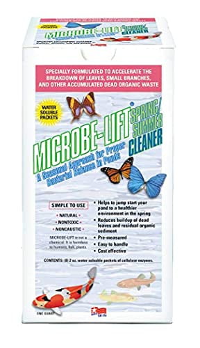 Microbe Lift 1-Pound Pond Spring & Summer Pond Cleaner 10XSSCX1 