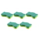 thumbnail image 5 of 5pcs plato limpio cubiertos de toallas lavar esponja de madera de madera de madera limpieza de platos de esponja, 5 of 6