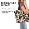 thumbnail image 2 of Kdxio Leopard Dots Casual Tote Bags Women Big Capacity Shoulder Bag for Women Travel Shoulder Bags Handbags, 2 of 8