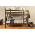 thumbnail image 5 of Pemberly Row Twin Wood Bunk Bed and Trundle Bed in Brown-Mattresses Not Included, 5 of 7