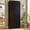 Black, variant on Homieasy 71'' Tall Farmhouse Pantry Cabinet with Drawer, 4-Door Pantry with Adjustable Shelves for Dining, Kitchen, White