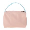 thumbnail image 1 of Ofertas Únicas 1 Pc Bolsa de Mano Color Sólido Neceser de Maquillaje 7.87"x5.12"x5.12" Rosa, 1 of 6