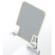 thumbnail image 2 of Soporte para teléfono celular Soporte ajustable para tableta de aluminio resistente a los arañazos Ipad, Samsung, Huawei, Xiaomi Soporte para teléfono móvil (blanco perla) ER, 2 of 5