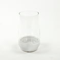 thumbnail image 2 of Zentique 7283S A579 5.5 x 8.5 x 5.5 in. Glass Accent Decor, Distressed Crackle White, 2 of 4