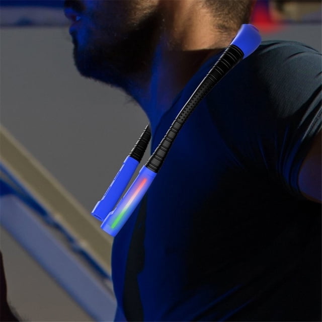 Luz LED Flexible para Lectura en el Cuello, Recargable por USB, Linterna Portátil para Deportes Nocturnos, Lámpara de Camping de Larga Duración A