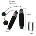 thumbnail image 2 of Cordless rope skipping PVC bearing rope skipping adult fat-burning weight-bearing rope skipping household fitness supplies sports rope skipping, 2 of 6