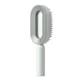 thumbnail image 4 of Cepillo con cojín de aire para mujeres y niñas, d cabelludo, regalos de cumpleaños, herramienta para peinar el cabello Mango Largo Blanco Yuyangstore Peine de colchón de aire, 4 of 8