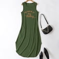 thumbnail image 3 of WILLBEST Vestidos Primavera Verano 2025 Vestido Largo Informal De Verano Para Mujer, Para Vacaciones En La Playa, Estampado Holgado, Con Bolsillos, Cuello Redondo, Sin Mangas, 3 of 3