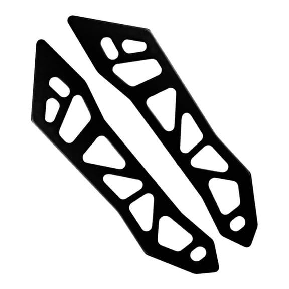 Motorcycle Windshield Mounting Strong strength Aluminum Frame Easy Assembly Enhanced Aerodynamic Defense for Riding