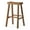 Antiqued Natural, variant on Maven Lane Vincent Wooden Rustic Aesthetic Kitchen Bar Stool, Antiqued Grey