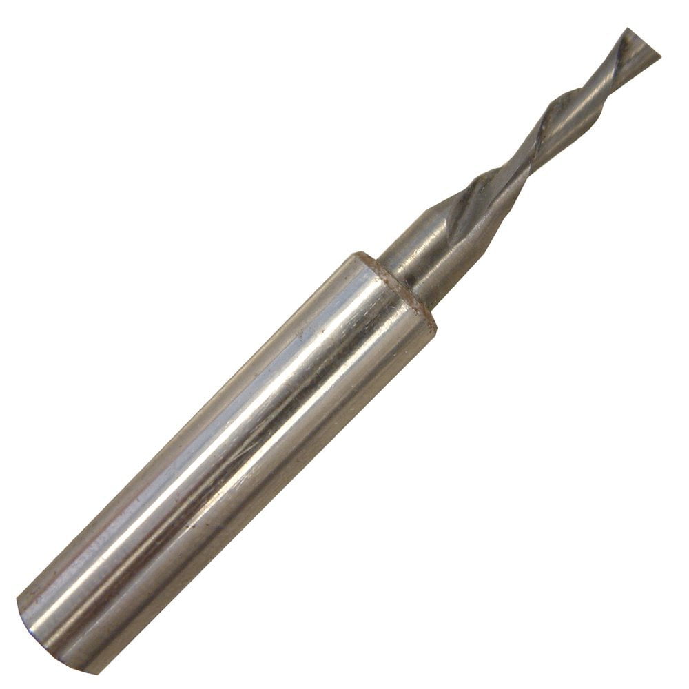 Milescraft 2215 1/8Inch Downcut Spiral Router Bit for Inlays Walmart