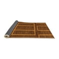 thumbnail image 2 of Ahgly Company Indoor Rectangle Abstract Orange Modern Area Rugs, 7' x 10', 2 of 4