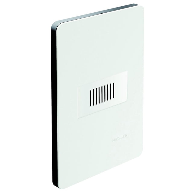 Zumbador Niessen Blanco Bicolor con Placa Incluida