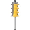 thumbnail image 1 of Fresa De Madera Rodamientos Dobles Metal De Alta Dureza Vástago De 44565 De Pulgada Cerradura De Madera Enrutador De Inglete Herramienta De Moldeo De Madera A Prueba De Herrumbre Para La Fabricación Minnieouse TO005566-01, 1 of 7