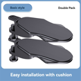 thumbnail image 4 of Computer Armrest Pad Desk Table Support Mouse Armwrist Rest Desktop Hand Protective Attachable Board Mousepad B, 4 of 5