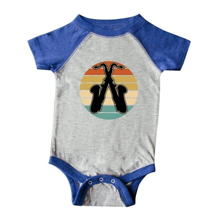 

Inktastic Saxophone Music Vintage Band Gift Baby Boy or Baby Girl Bodysuit