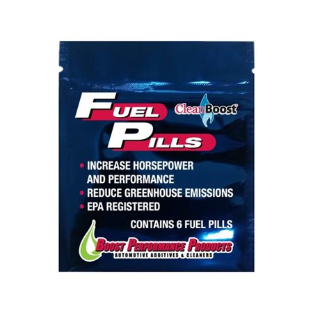 Boost Performance Products Fuel Pills for Gas & Diesel - Pack of 6