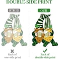 thumbnail image 6 of Yippzo 500Pcs St. Patrick's Day Stickers Roll, Shamrock Stickers for St Patricks Day Decorations, Self-Adhesive Laser Seal Labels Decor for Envelope Cards Gift Bags, 6 of 14