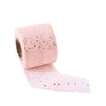thumbnail image 1 of 1 Roll Stars Ribbon Sparkly Multi-color Thin Glitter Trimming Wrap Ribbon for Gift Packing, 1 of 7
