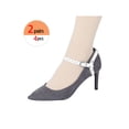 thumbnail image 4 of INSPIRE CHIC Women's Detachable Adjustable Anti-Slip Shoe Straps with Buckle Matte white 20.5cm/8.07", 4 of 4
