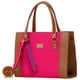 thumbnail image 2 of Bolsa Yute De Mujer FANA Henri Color Fiusha Con Asas La Quiero, M4014!!, 2 of 3