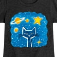 thumbnail image 3 of Pete The Cat - Imagination Space Dream - Toddler And Youth Girls Short Sleeve Graphic T-Shirt, 3 of 6