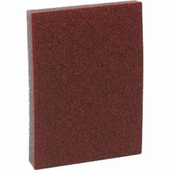 3M PRPD-80 2-7/8 » x 4 » x .5 » 80 Grit Pro-Pad Sanding Sponge (54/pk)