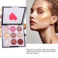 thumbnail image 3 of Sombra de ojos mate nacarada húmeda para ojos duraderos de 9 colores, cosmético en polvo brillante (01) Likrtyny Cuidado Belleza, 3 of 8