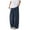 Navy, variant on Summer Saving Clearance! WRKEKC Mens Pants Stretch, Summer Casual Pants for Men, Men's Casual Trendy Pocket Elastic Solid Color Elastic Waist Jogger Pants XXL